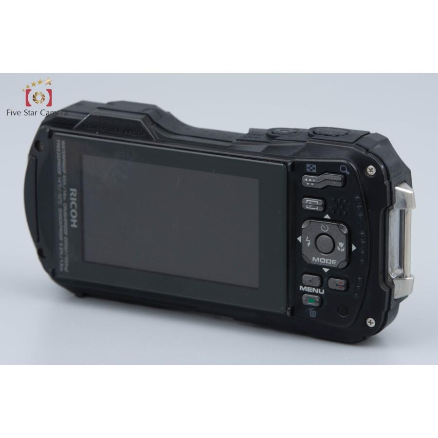 リコー 【中古】RICOH WG-60 ブラック 防水アクションカメラ