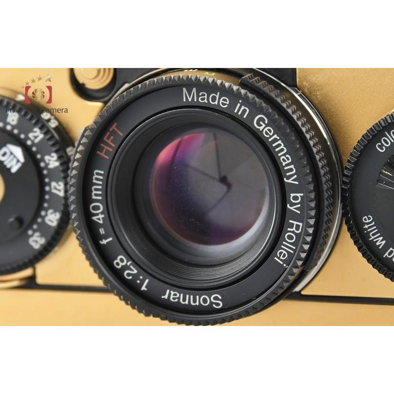 中古】Rollei ローライ 35 Classic ゴールド コンパクトフィルム 中古】Rollei ローライ 35 Classic ゴールド コンパクトフィルム