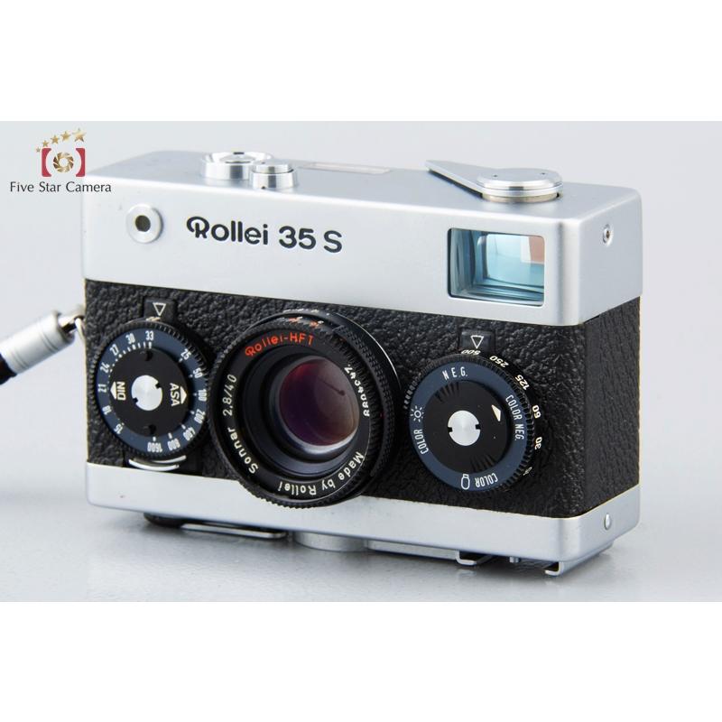 中古】Rollei ローライ 35S シルバー コンパクトフィルムカメラ : 中古
