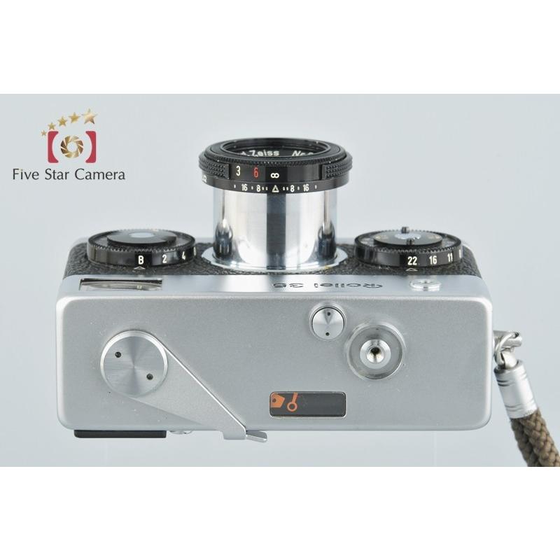 Rollei 35 コンパクトカメラ　美品 中古】Rollei ローライ 35 シルバー コンパクトフィルムカメラ : 中古