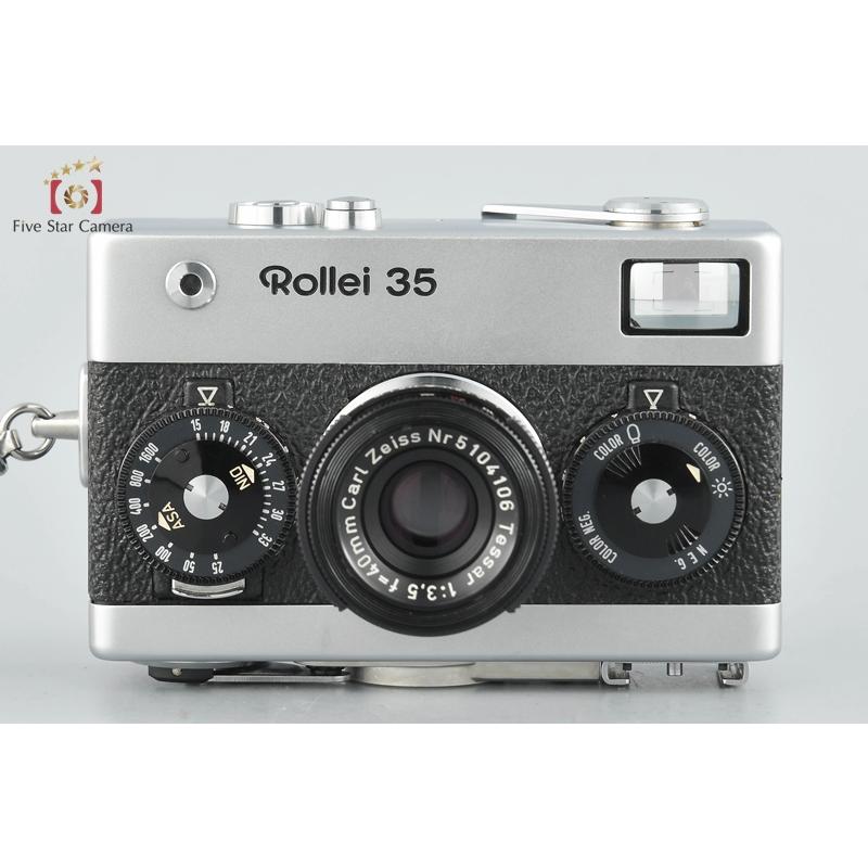 中古】Rollei ローライ 35 シルバー コンパクトフィルムカメラ : 中古