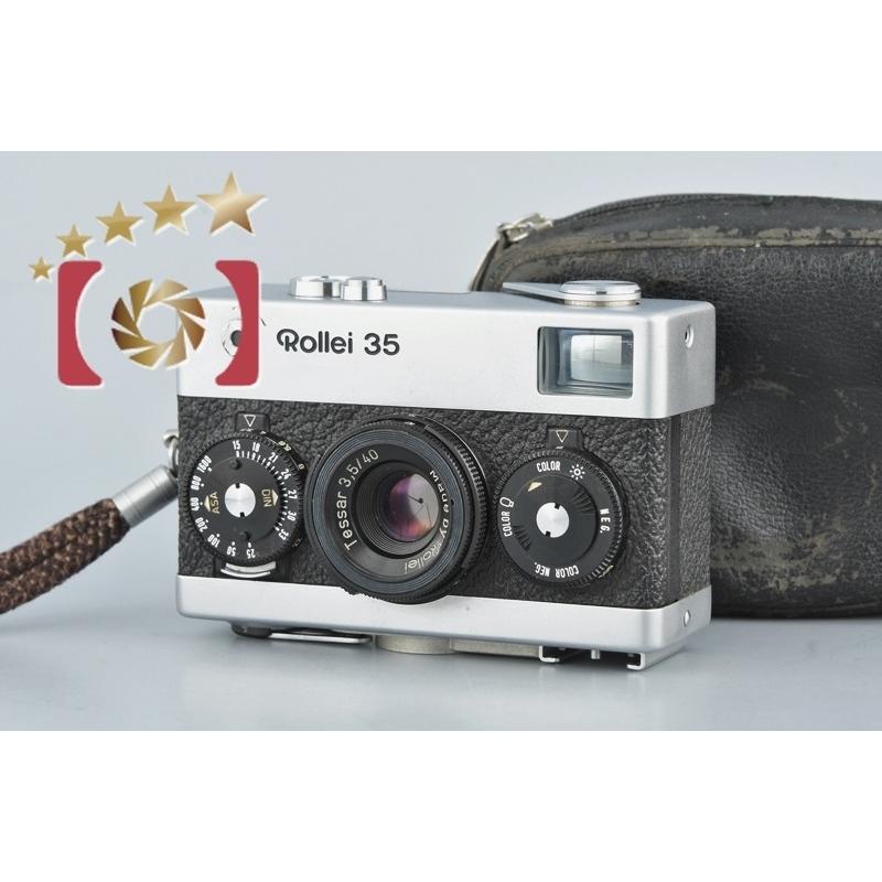 中古】Rollei ローライ 35 シルバー コンパクトフィルムカメラ : 中古