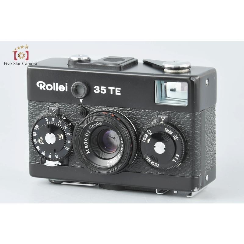 中古】Rollei ローライ 35 TE ブラック コンパクトフィルムカメラ