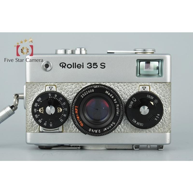 中古】Rollei ローライ 35S シルバー 10周年記念モデル : 中古 中古】Rollei ローライ 35S シルバー 10周年記念モデル : 中古