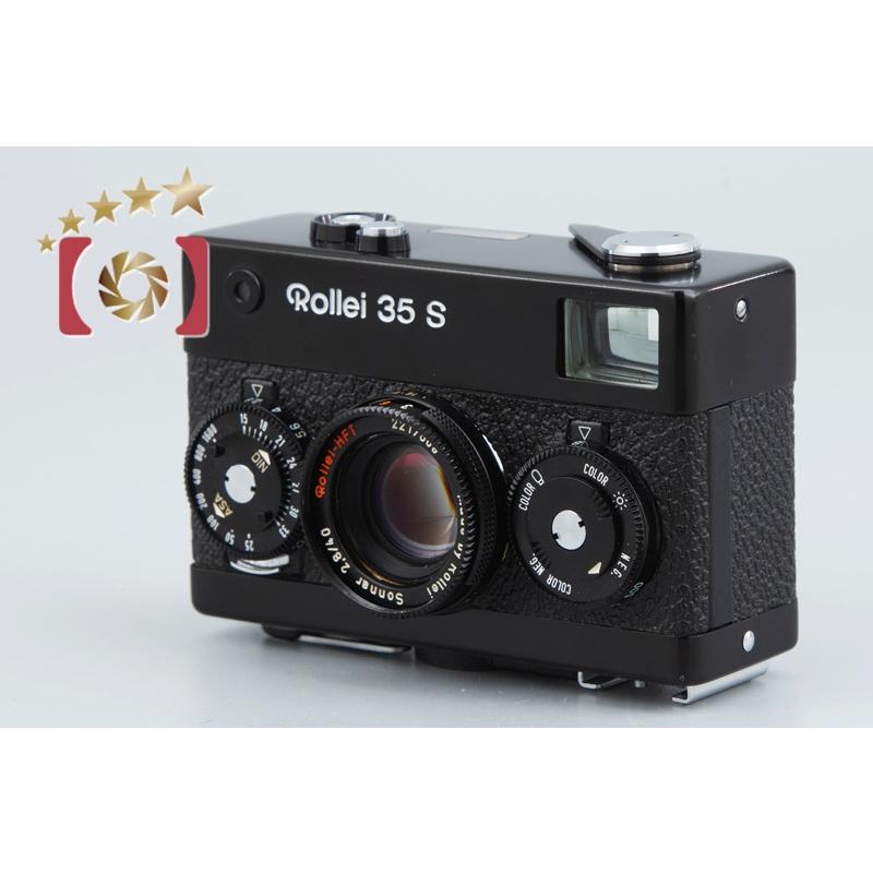 中古】Rollei ローライ 35S ブラック コンパクトフィルムカメラ 中古】Rollei ローライ 35S ブラック コンパクトフィルムカメラ