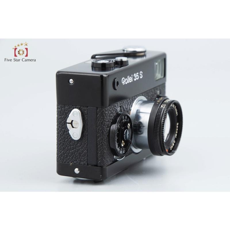 中古】Rollei ローライ 35S ブラック コンパクトフィルムカメラ 中古】Rollei ローライ 35S ブラック コンパクトフィルムカメラ