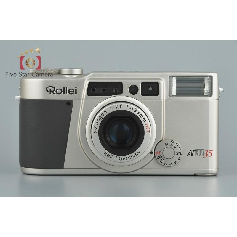 【中古】Rollei ローライ AFM 35 コンパクトフィルムカメラ｜five-star-camera｜04