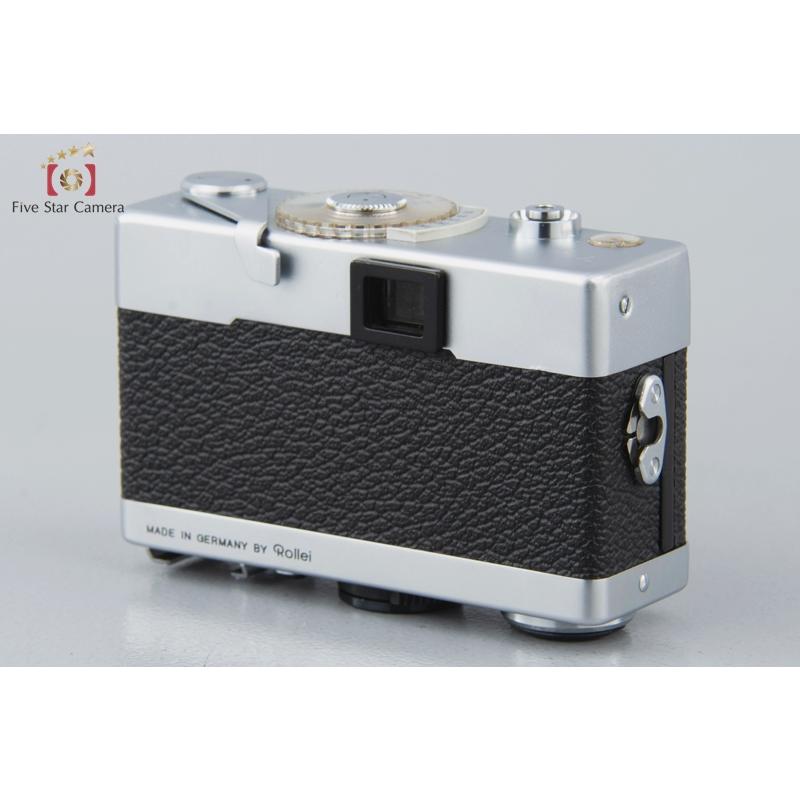 【中古】Rollei ローライ B35 シルバー コンパクトフィルムカメラ｜five-star-camera｜03