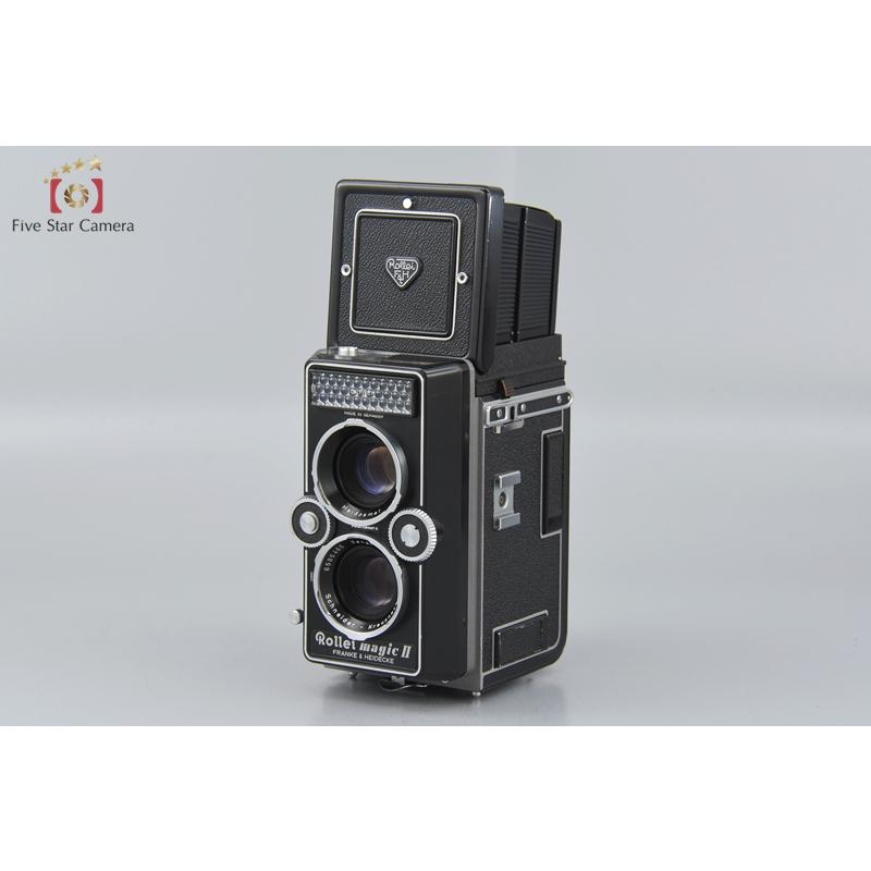 【中古】Rollei ローライmagic II Xenar 75mm f/3.5 二眼レフカメラ :rollei-magic-ii-0418