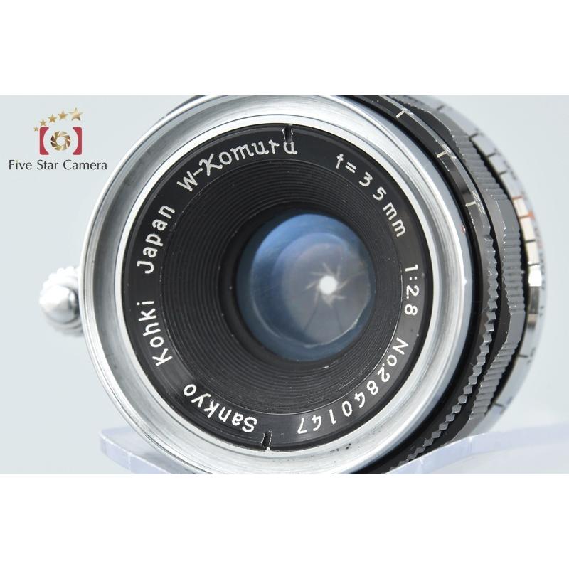 中古】Sankyo Koki 三協光機 W-KOMURA 35mm f/2.8 L39 ライカ