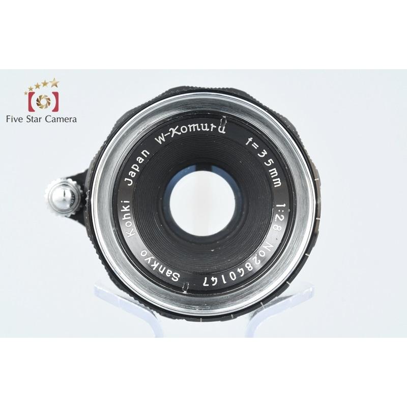 中古】Sankyo Koki 三協光機 W-KOMURA 35mm f/2.8 L39 ライカ