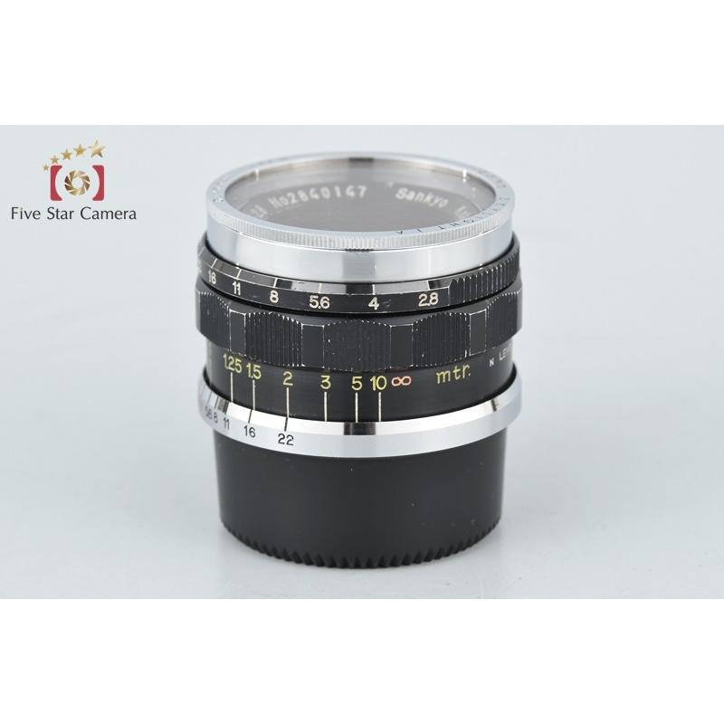 中古】Sankyo Koki 三協光機 W-KOMURA 35mm f/2.8 L39 ライカ