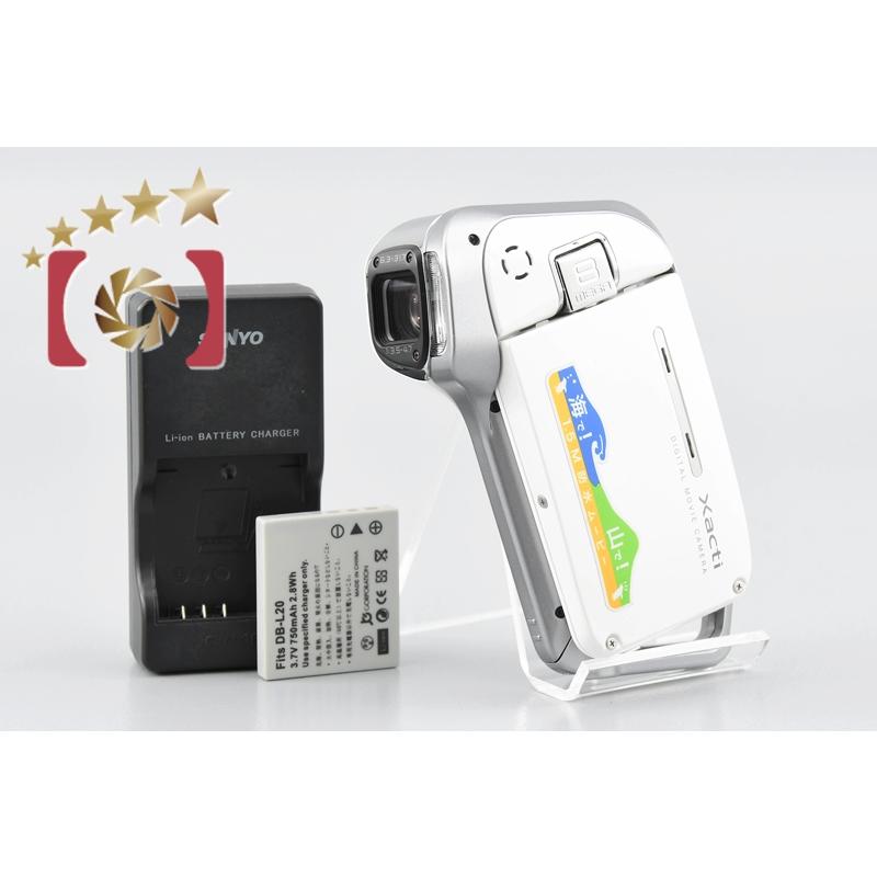 SANYO 【中古】SANYO 三洋電機 Xacti DMX-CA8 ホワイト 防水