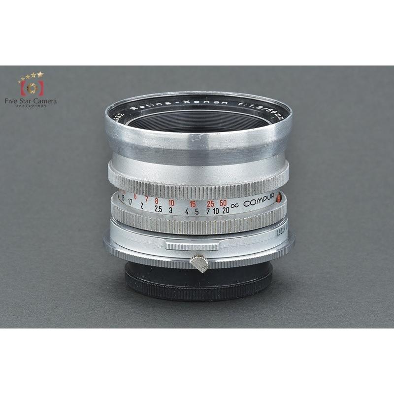 中古】Schneider シュナイダー Retina-Xenon 50mm f/1.9 M42 中古】Schneider シュナイダー Retina-Xenon 50mm f/1.9 M42