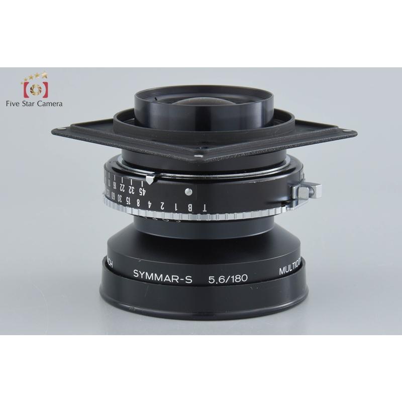 独シュナイダー 社 Symmer-S180/5.6 中古】Schneider Kreuznach シュナイダー Symmar-S 180mm f/5.6