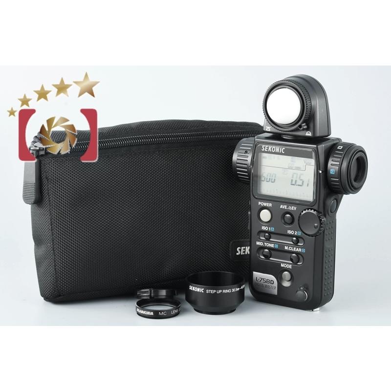 中古】SEKONIC セコニック デジタルマスター L-758D : 中古カメラの 