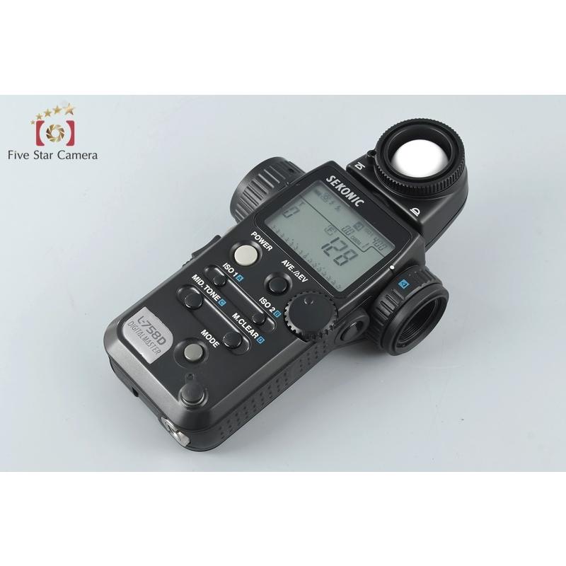 最大90％オフ！ SEKONIC 露出計 デジタルマスター L-758D
