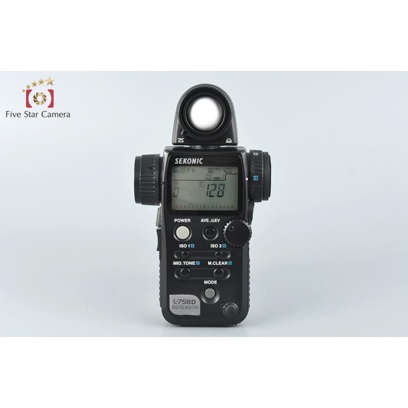 最も優遇 SEKONIC 露出計 デジタルマスター L-758D klubbdirekt.se
