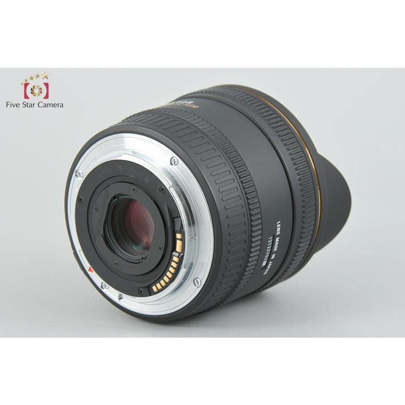 シグマ 10mm F2.8 EX DC FISHEYE HSM キヤノン用 Sigma 10mm f/2.8 EX DC HSM Fisheye Lens for Canon Digital