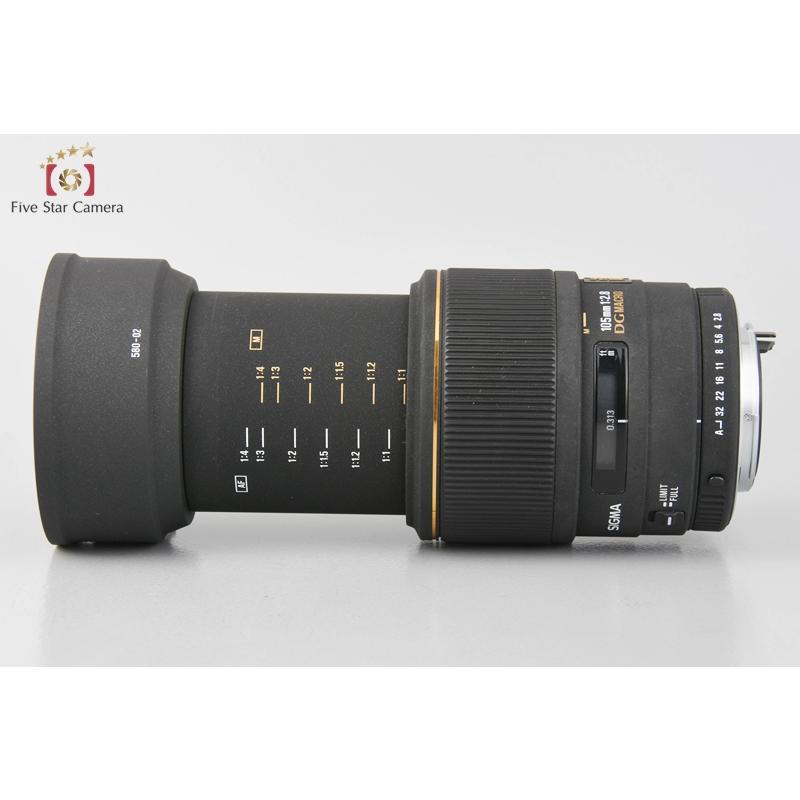 シグマ 【中古】SIGMA 105mm f/2.8 EX DG MACRO ペンタックス用
