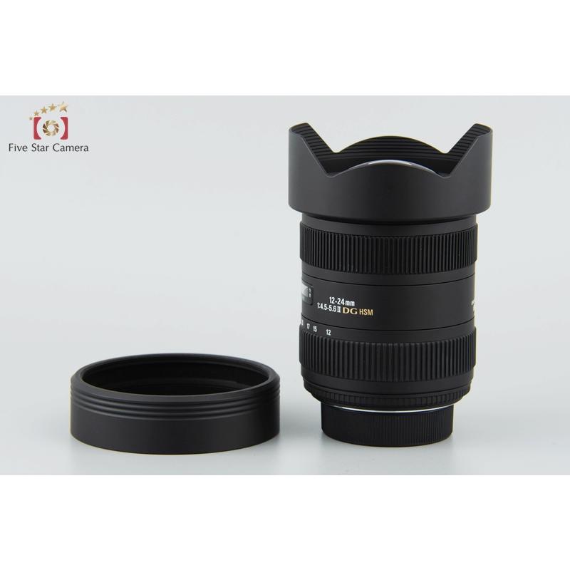 【中古】SIGMA シグマ 12-24mm f/4.5-5.6 II DG HSM ニコン用｜five-star-camera｜10