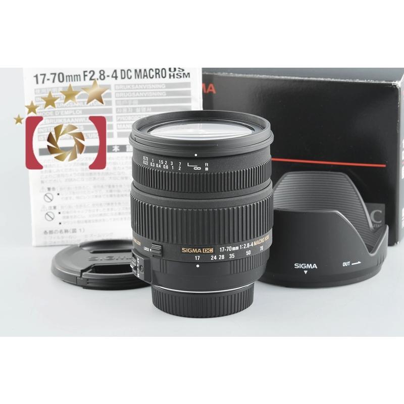 シグマ（SIGMA） 【中古】SIGMA 17-70mm f/2.8-4 DC MACRO OS HSM 