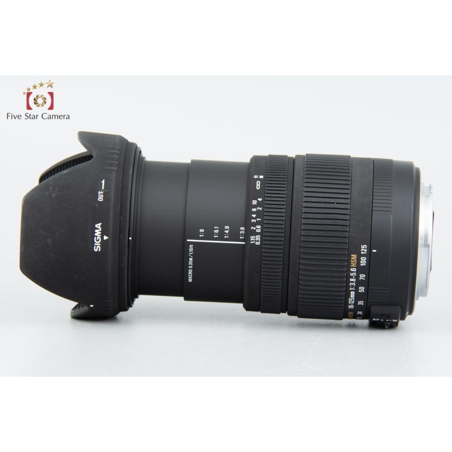 【中古】SIGMA シグマ 18-125mm f/3.8-5.6 DC OS HSM キヤノン用｜five-star-camera｜09