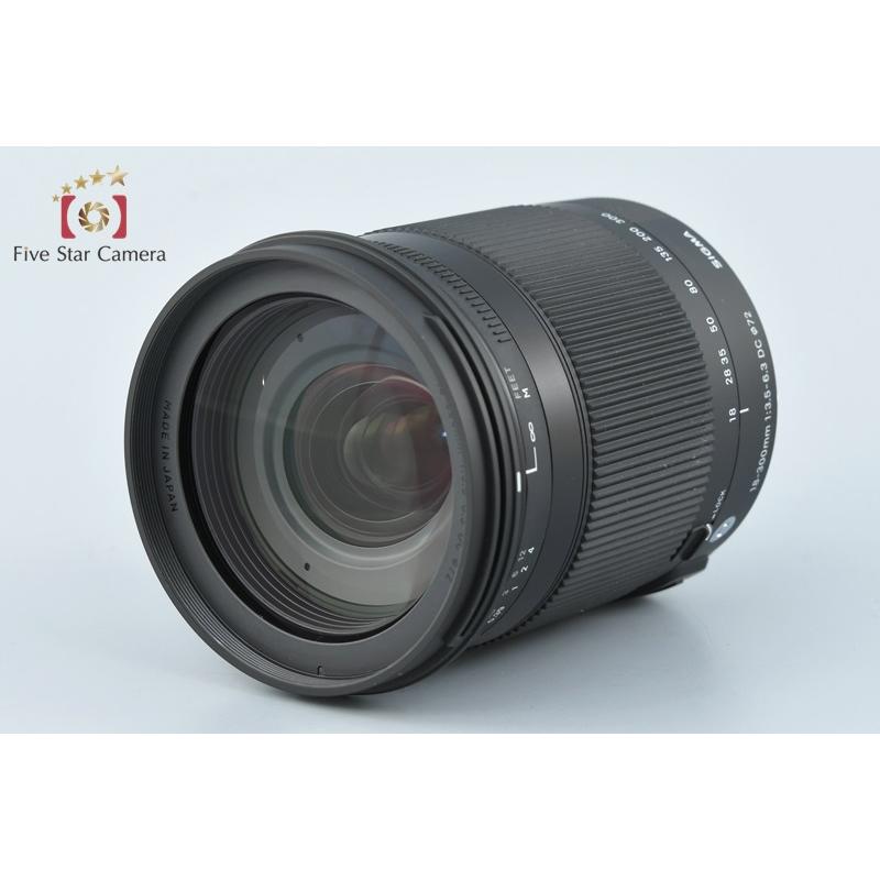 中古 18-300 SIGMA Nikon用 シグマ SIGMA 18-300mm F3.5-6.3 DC MACRO OS HSM ニコン用 中古