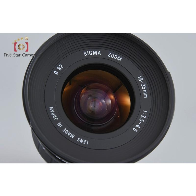 シグマ（SIGMA） 【中古】SIGMA 18-35mm f/3.5-4.5 D ASPHERICAL 