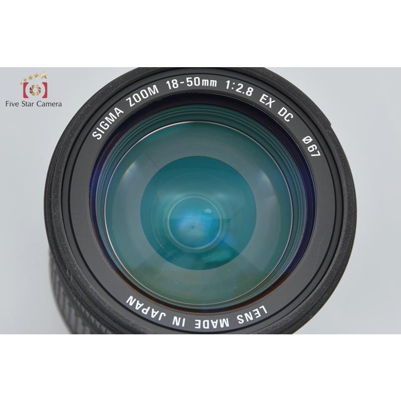 【中古】SIGMA シグマ 18-50mm f/2.8 EX D DC ニコン用 シグマ（SIGMA） 【中古】SIGMA 18-50mm f/2.8 EX D DC ニコン用 元箱