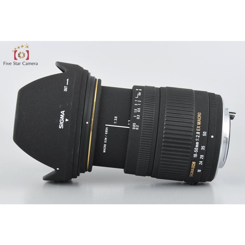 シグマ 【中古】SIGMA 18-50mm f/2.8 EX DC MACRO ペンタックス シグマ 【中古】SIGMA 18-50mm f/2.8 EX DC MACRO ペンタックス