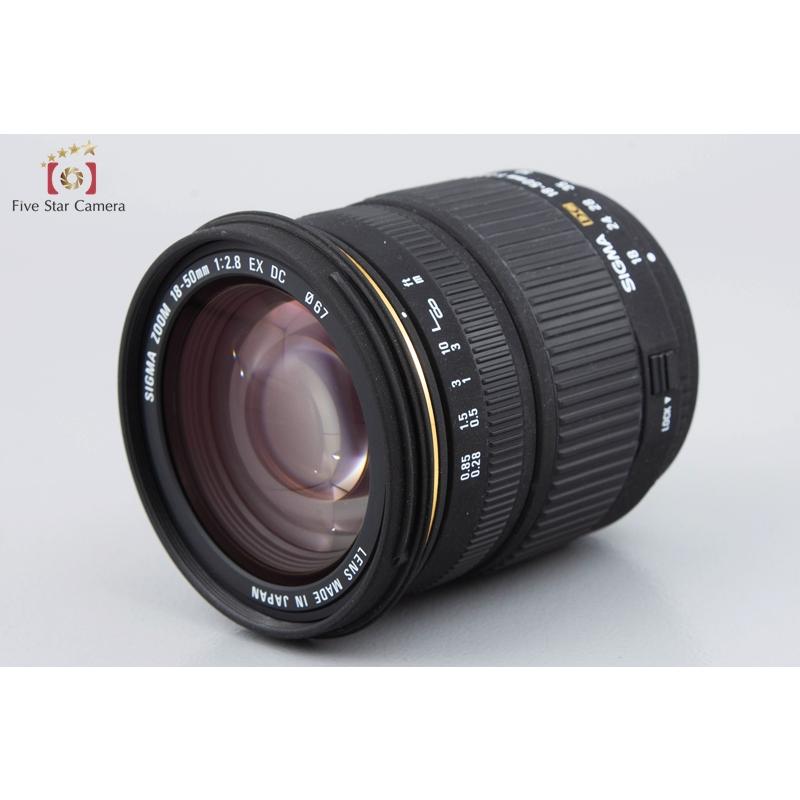 シグマ（SIGMA） 【中古】SIGMA 18-50mm f/2.8 EX D DC ニコン用