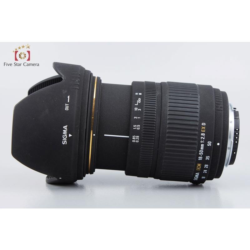 シグマ（SIGMA） 【中古】SIGMA 18-50mm f/2.8 EX D DC ニコン用