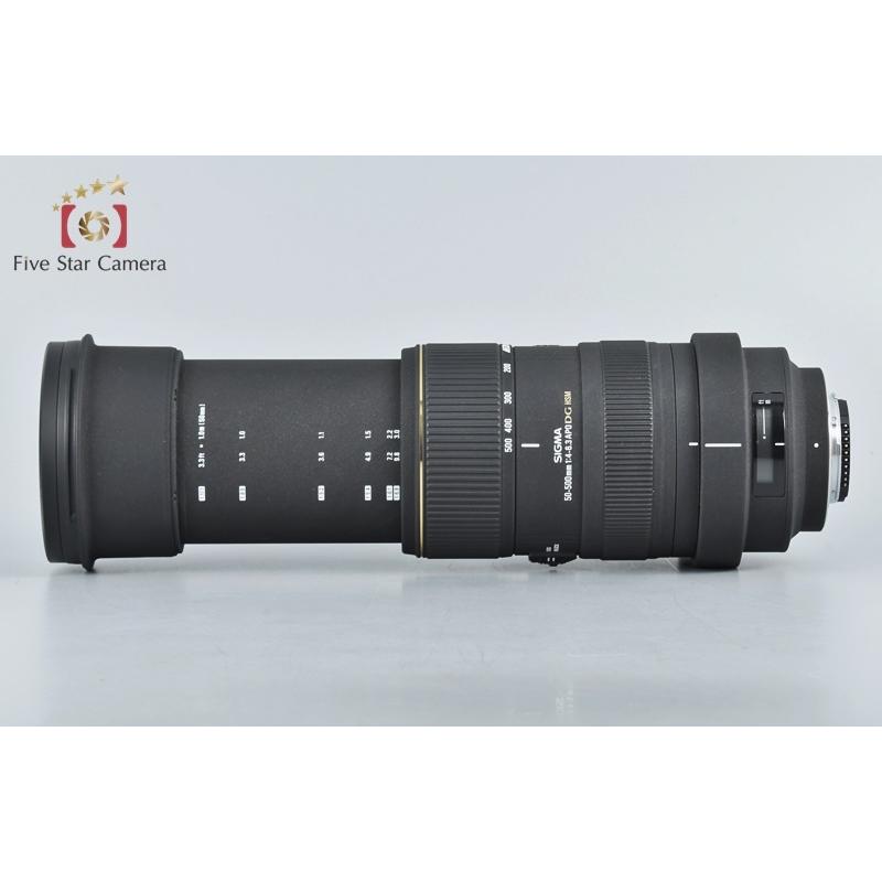 シグマ 【中古】SIGMA APO 50-500mm F4-6.3 EX DG HSM ニコン用 シグマ 【中古】SIGMA APO 50-500mm F4-6.3 EX DG HSM ニコン用