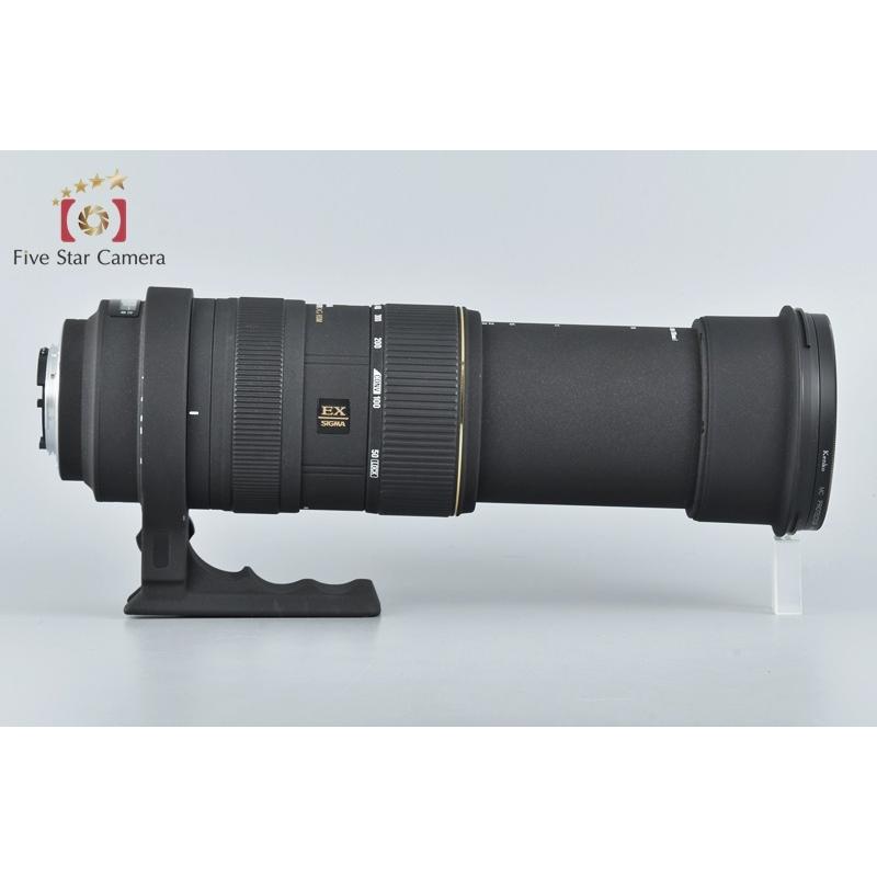 中古】SIGMA シグマ APO 50-500mm F4-6.3 EX DG HSM ニコン用 : sigma