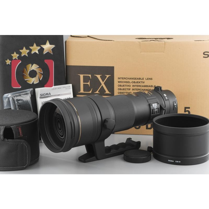 シグマ 【中古】SIGMA APO 500mm f/4.5 EX DG HSM キヤノン用 元 シグマ 【中古】SIGMA APO 500mm f/4.5 EX DG HSM キヤノン用 元
