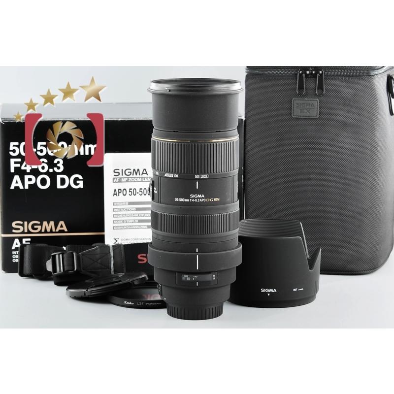 シグマ（SIGMA） 【中古】SIGMA APO 50-500mm f/4-6.3 DG HSM キヤノン 