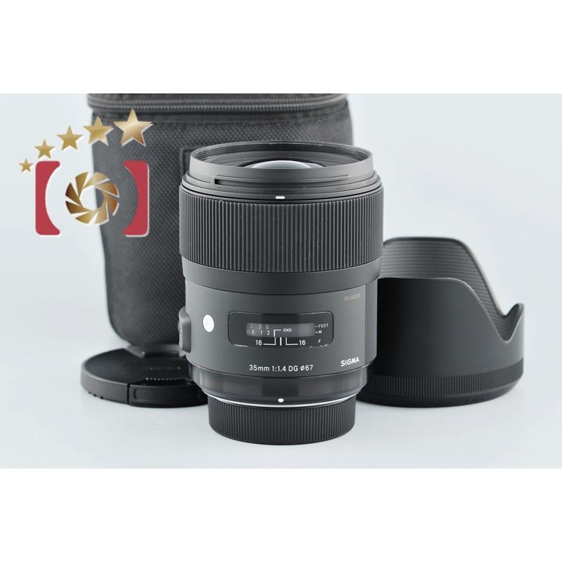シグマ（SIGMA） 【中古】SIGMA Art 35mm f/1.4 DG HSM ニコン用 