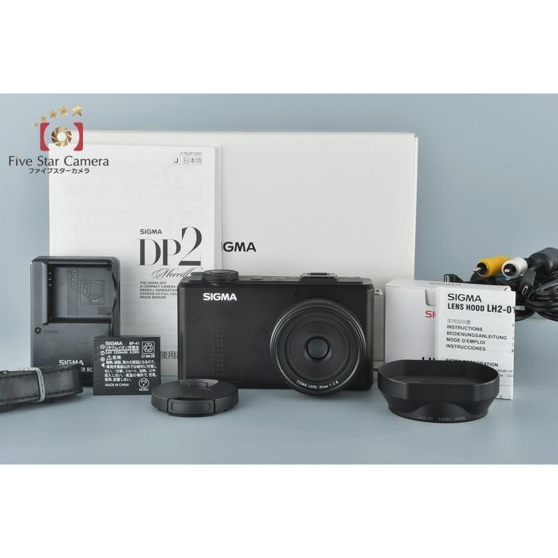 シグマ 【中古】SIGMA DP2 Merrill コンパクトデジタルカメラ : 中古