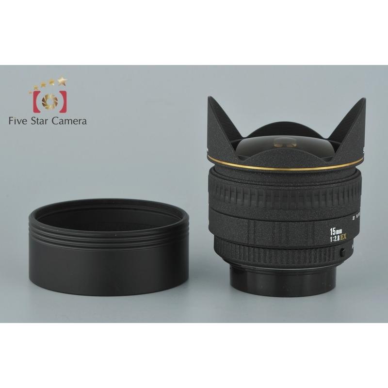 【中古】SIGMA シグマ 15mm f/2.8 EX FISHEYE ペンタックス用｜five-star-camera｜12