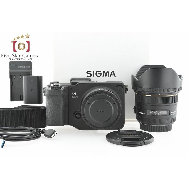 ペンタックス 【中古】SIGMA シグマ sd Quattro + 50mm f/1.4 EX DG 