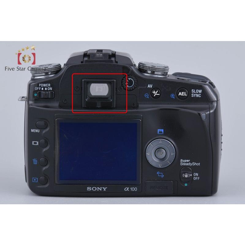 SONY（ソニー） 【中古】SONY α100 DSLR-A100 ブラック デジタル一眼