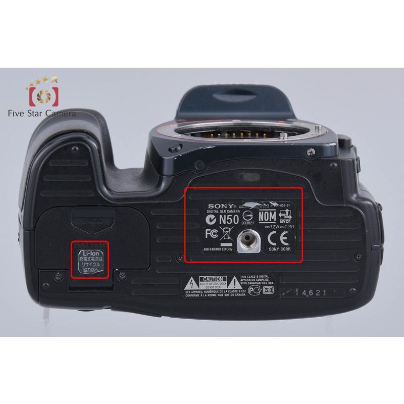 SONY（ソニー） 【中古】SONY α100 DSLR-A100 ブラック デジタル一眼