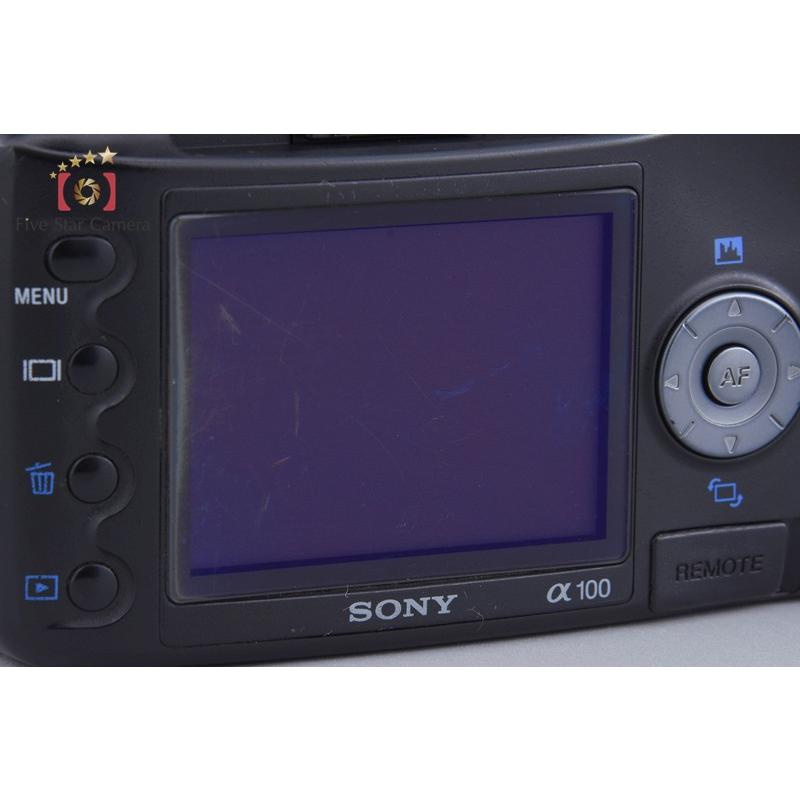 SONY（ソニー） 【中古】SONY α100 DSLR-A100 ブラック デジタル一眼
