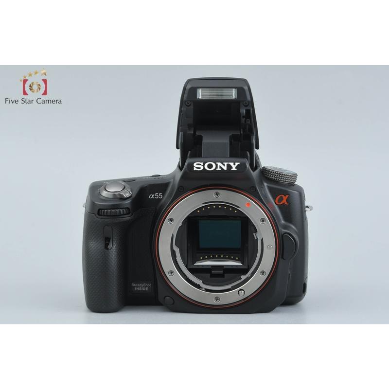 SONY（ソニー） 【中古】SONY α55 ズームレンズキット SLT-A55V : 中古