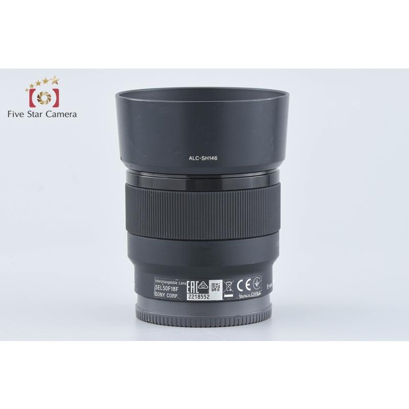 SONY（ソニー） 【中古】SONY FE 50mm f/1.8 SEL50F18F : 中古カメラの
