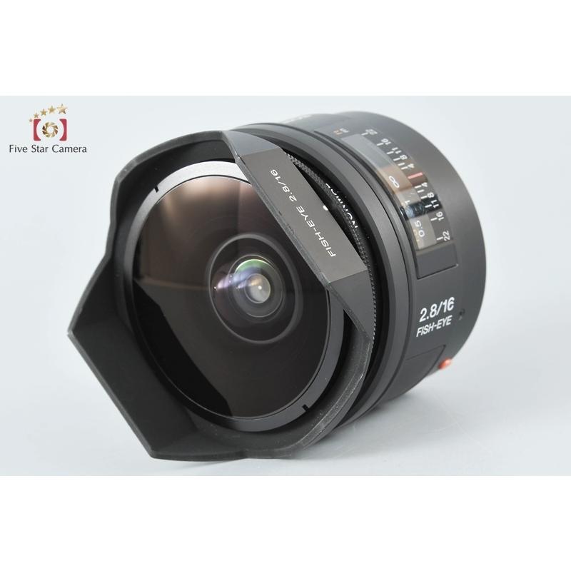 SONY（ソニー） 【中古】SONY E 16mm f/2.8 FISH-EYE SEL16F28 : 中古