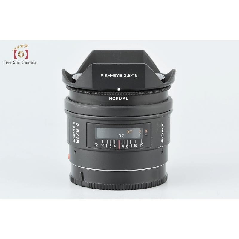 SONY（ソニー） 【中古】SONY E 16mm f/2.8 FISH-EYE SEL16F28 : 中古