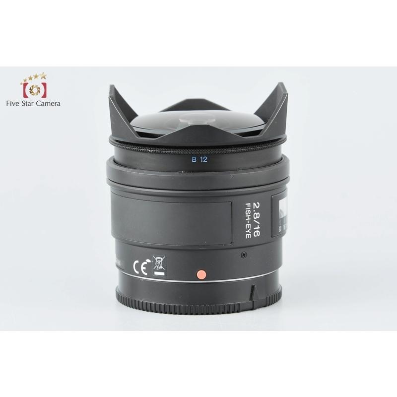 希少 ソニー SONY FISH-EY 16mm F2.8 SONY（ソニー） 【中古】SONY E 16mm f/2.8 FISH-EYE SEL16F28 : 中古