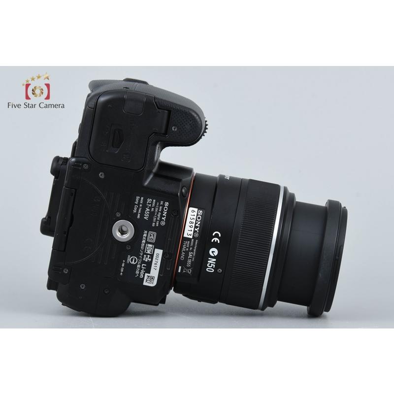 SONYデジタルカメラSLT-A55V (α55) 、 レンズ3本セット
